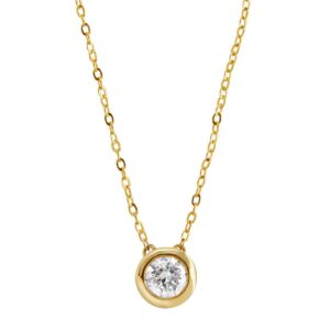 1/2 ct Diamond Solitaire Necklace